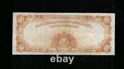 SC 1922 $10 Gold Certificate Hillegas Gold Coin Note Fr. 1173 (491)