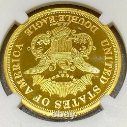 Smithsonian PROOF 1849-2016 DOUBLE EAGLE $20 Eagle FINE gold. ULTRA CAMEO NGC