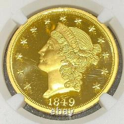 Smithsonian PROOF 1849-2016 DOUBLE EAGLE $20 Eagle FINE gold. ULTRA CAMEO NGC