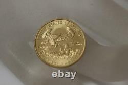 Solid Fine Gold 2014 1/10 oz American Eagle $5 Liberty Coin Collectible