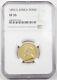 South Africa 1893 One Pond Krueger 7.98 Gram Gold Coin Ngc Vf35 Very Fine