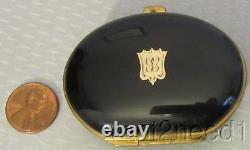 Superb 19c antique French Brevete PIQUE GOLD SILVER INLAY COIN CHANGE PURSE fine