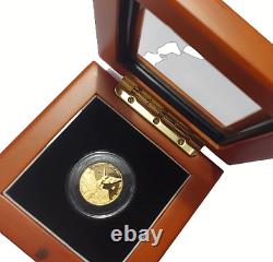 The 2016 Mexican 1/4 oz Gold Libertad Proof Gem Bu. 999 Fine