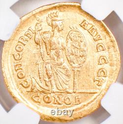 Theodosius I AV Solidus Gold Roman Coin 379-395 AD Certified NGC XF (EF) Theodosius I AV Solidus Gold Roman Coin 379-395 AD Certified NGC XF (EF)