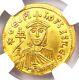 Theophilus Av Solidus Gold Coin 829-842 Ad Certified Ngc Choice Xf (ef) Rare