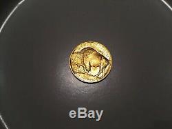 U. S. 2017 American Buffalo 1 oz. 999 fine gold $50. Coin 31.11 grams