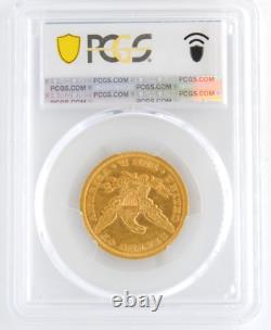 US 1853 $10 Liberty Head Eagle. 900 Fine Gold Coin Philadelphia Mint PCGS XF40 US 1853 $10 Liberty Head Eagle. 900 Fine Gold Coin Philadelphia Mint PCGS XF40