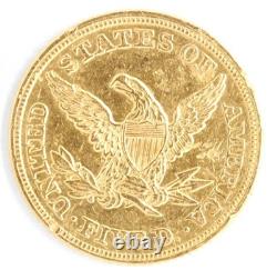 US 1861 Liberty Head $5 Half Eagle. 900 Fine Gold Coin Philadelphia Mint US 1861 Liberty Head $5 Half Eagle. 900 Fine Gold Coin Philadelphia Mint