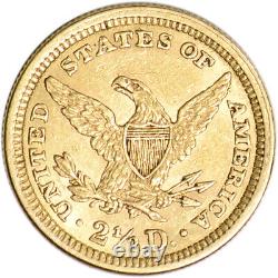 US Gold $2.50 Liberty Head Quarter Eagle VF Random Date