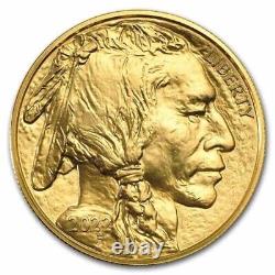 US Mint 1 oz American Gold Buffalo Date 2022 $50 Gold Coin. 9999 Fine BU