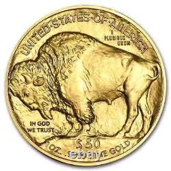 US Mint 1 oz American Gold Buffalo Random Date $50 Gold Coin. 9999 Fine BU