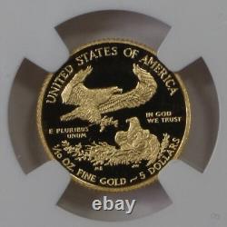 USA 2014 W Eagle G$5 Early Releases NGC PF 70 Ultra Cameo 1/10 OZ FINE GOLD