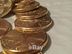 USA GOLD EAGLE $50 1-OUNCE GOLD. 999 FINE GOLD COIN! 2014 BU Free Shipping! GOLD