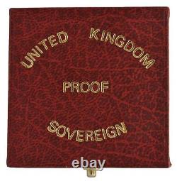 United Kingdom 1985 Proof Finish Sovereign. 917 Fine Gold Coin with Box and COA