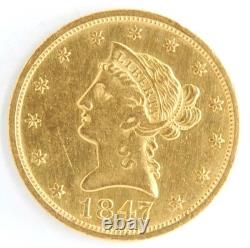 United States 1847-O Liberty Head $10 Eagle. 900 Fine Gold Coin New Orleans Mint United States 1847-O Liberty Head $10 Eagle. 900 Fine Gold Coin New Orleans Mint