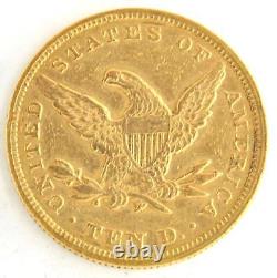 United States 1849 $10 Dollar Liberty Head. 900 Fine Gold Coin Round Piece