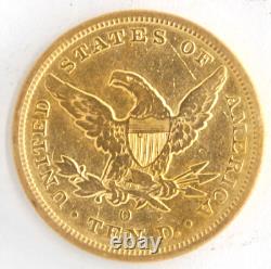 United States 1851-O $10 Liberty Head Gold Eagle. 900 Fine New Orleans Mint Coin