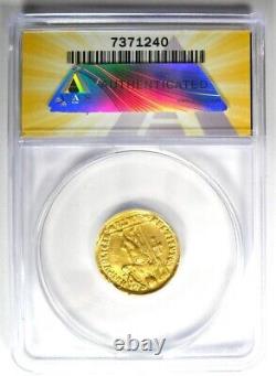 Valens AV Solidus Gold Roman Coin 364-378 AD Certified ANACS VF25 (Very Fine)