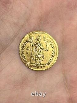 Valens AV Solidus Gold Roman Coin 364-378 AD XF (Extremely Fine) Ancient Bullion