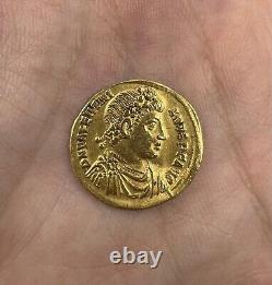 Valens AV Solidus Gold Roman Coin 364-378 AD XF (Extremely Fine) Ancient Bullion