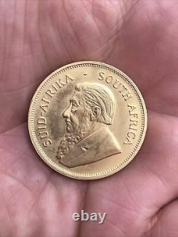 Vintage 1978 South Africa Krugerrand Gold Coin 1 Oz Fine Bullion