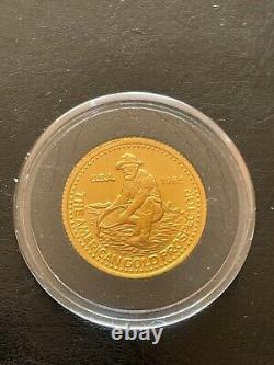 Vintage 1985 Engelhard American Eagle 1/4 oz Fine. 9999 Gold Proof Mint Rare