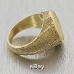 Vintage Estate 14k Yellow Gold $1 1852 Gold Coin Ring