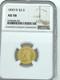 Wow-1839-d Dahlonega Mint $2.5 Gold Coin Ngc Au 58