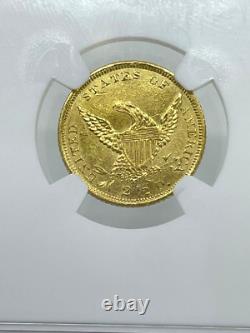 WOW-1839-D Dahlonega Mint $2.5 Gold Coin NGC AU 58 WOW-1839-D Dahlonega Mint $2.5 Gold Coin NGC AU 58