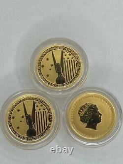 War in the Pacific memorial coin 1/10oz. 9999 Fine Gold Australian Perth mint BU