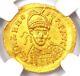 Zeno Av Solidus Gold Eastern Roman Empire Coin 474-491 Ad Ngc Choice Xf (ef)